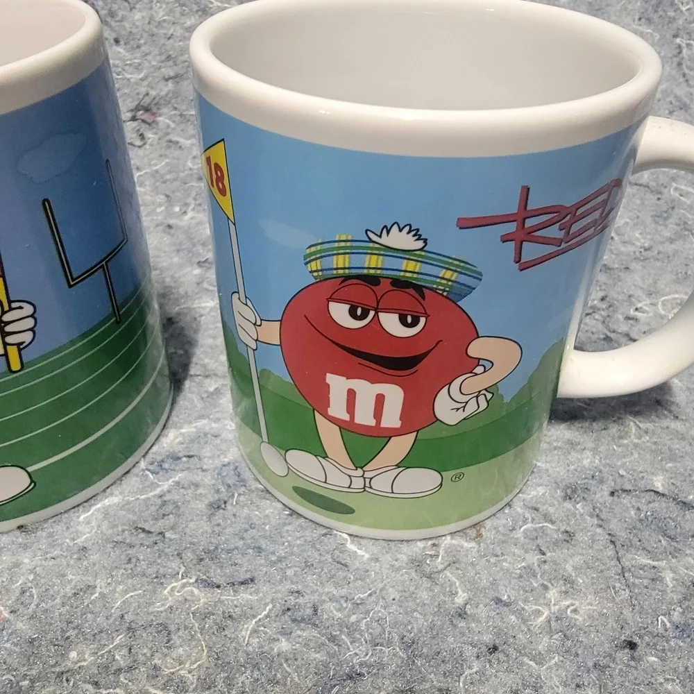 M&M's‎ Golf Themed Mugs Set